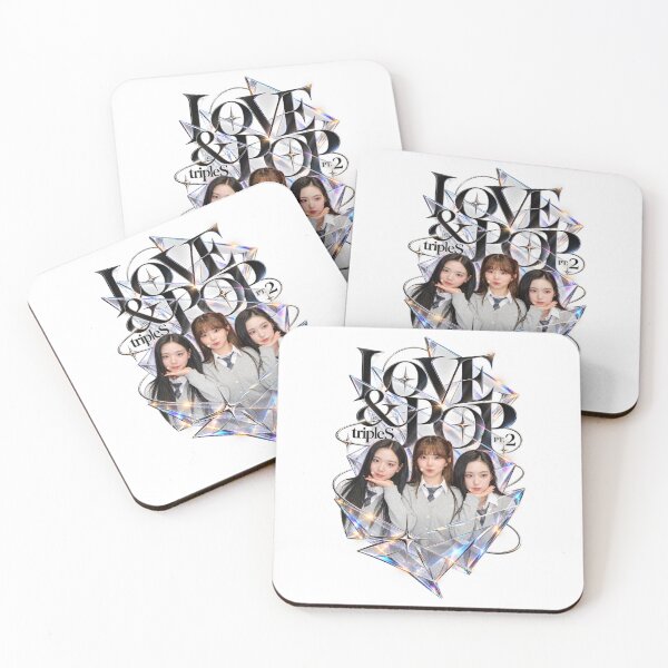 Item preview, tripleS Trio Unit Love and Pop Pt2 Crystal Prism designed and sold by Valereekmerch.