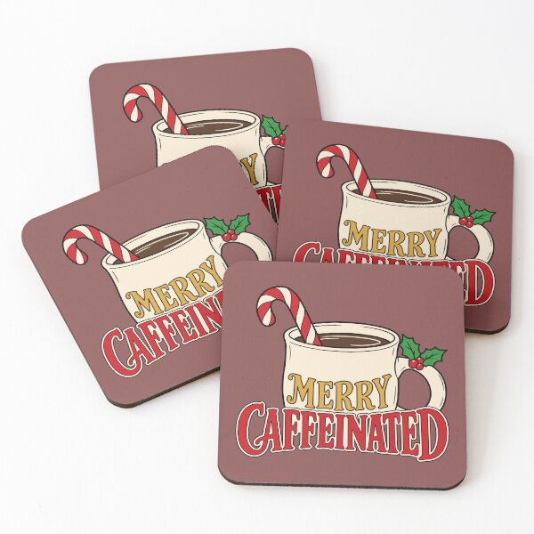 Item preview, Merry Caffeinated Christmas Coffee Lover Design designed and sold by docs the icon.