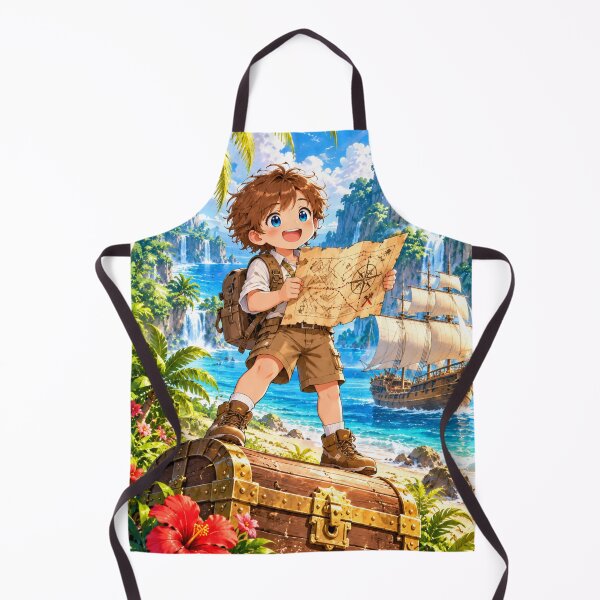 Item preview, Kolt Treasure Island Explorer Cartoon Character Design designed and sold by Kenzie & Co.