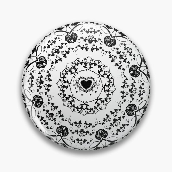 Item preview, Gothic mandala pattern designed and sold by moomoomochii.