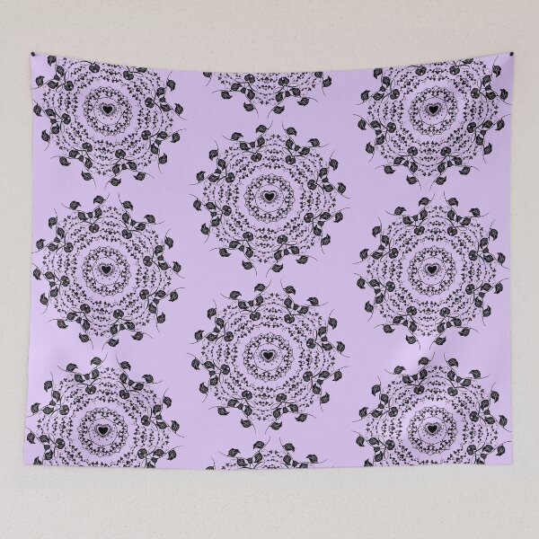 Item preview, Gothic mandala pattern designed and sold by moomoomochii.