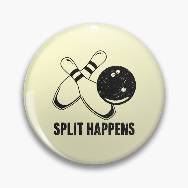 Item preview, Split Happens - Funny Bowling Bowler Saying designed and sold by zemilrathemi.
