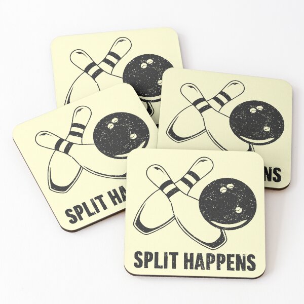 Item preview, Split Happens - Funny Bowling Bowler Saying designed and sold by zemilrathemi.