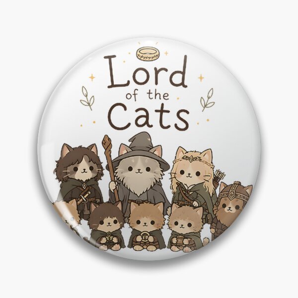 Item preview, Lord of The Cats Artistic Cat Illustration Design designed and sold by bourghigsm.