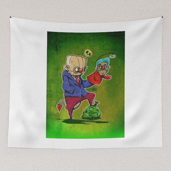 Item preview, Eccentric Clown With Money Bag designed and sold by SandroBetancur.