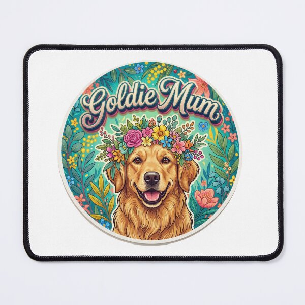 Item preview, Golden Retriever Mum designed and sold by ModernMumma.