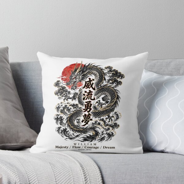 Item preview, Custom Japanese Kanji Name "William"  Art #1 designed and sold by NAMAEJAPAN.