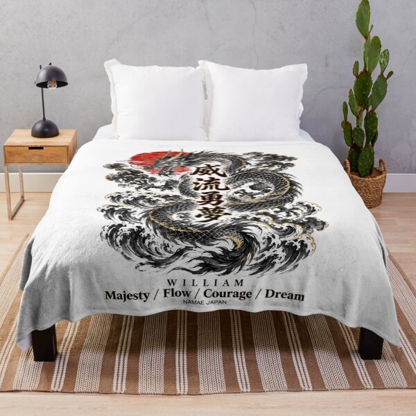 Item preview, Custom Japanese Kanji Name "William" Art #1 designed and sold by NAMAEJAPAN.