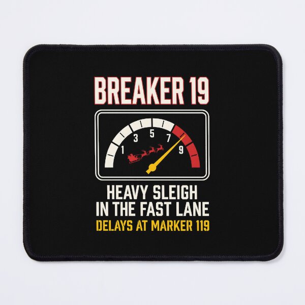 Item preview, Breaker 19 Santa Sleigh Fast Lane CB Radio Christmas designed and sold by SplashTastic.