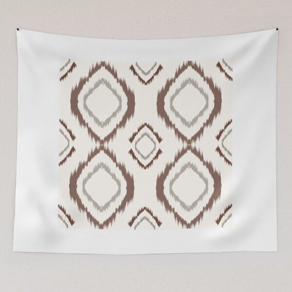 Item preview, Brown Modern Ikat Geometric Pattern⁠ designed and sold by Chubhorn.