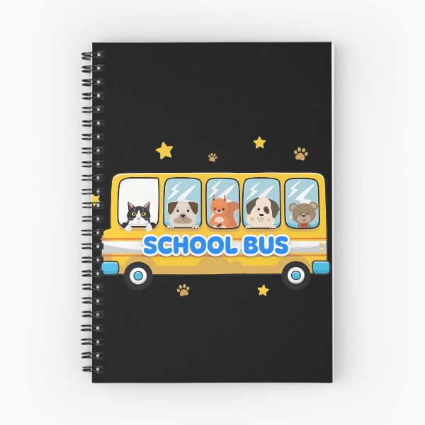 Item preview, Cute Animals Riding The Yellow School Bus  designed and sold by chandrarfule45.