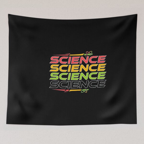 Item preview, Science Stacked Color Layered Word designed and sold by chandrarfule45.