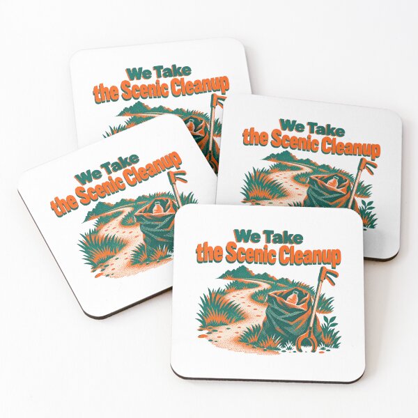Item preview, We Take the Scenic Cleanup Community Litter Picking designed and sold by ThreadQuirk.