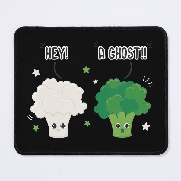 Item preview, Hey Ghost Cauliflower Broccoli Joke  designed and sold by robendong55.