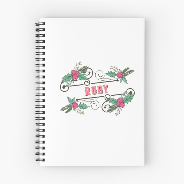 Item preview, Ruby Personalized Custom Christmas Name - Cool & Funny Design for Women and Girls designed and sold by Watsonarts.