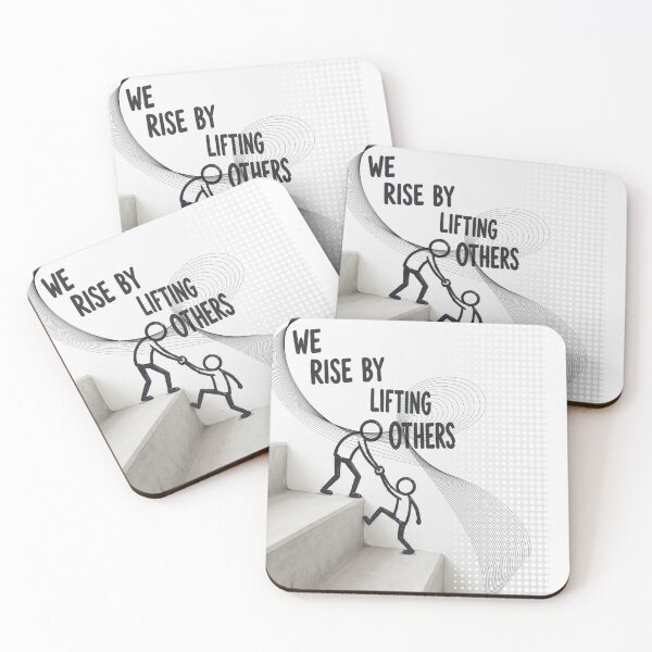 Item preview, We Rise By Lifting Others - Motivational Teamwork Quote designed and sold by Nashatyoussef.