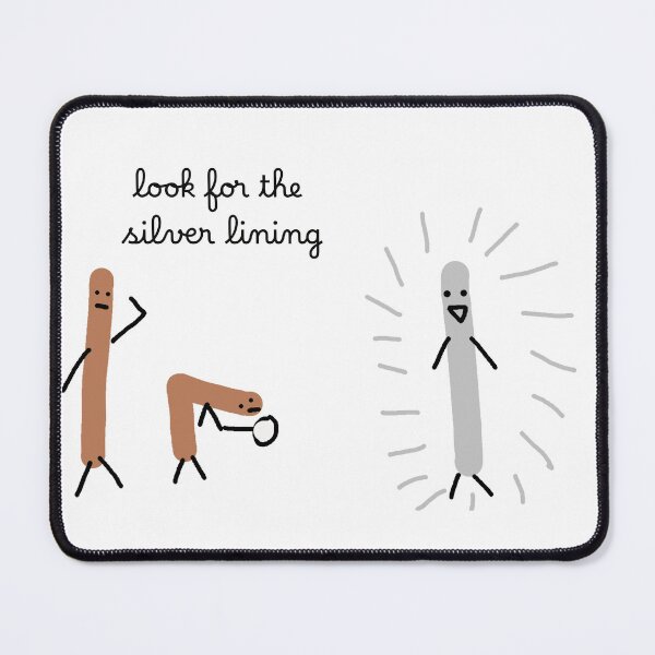Item preview, Look For The Silver Lining designed and sold by #SadieArt.