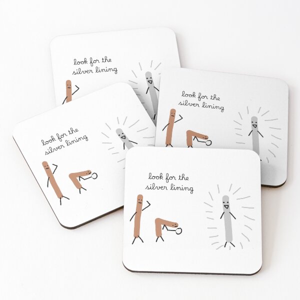 Item preview, Look For The Silver Lining designed and sold by #SadieArt.