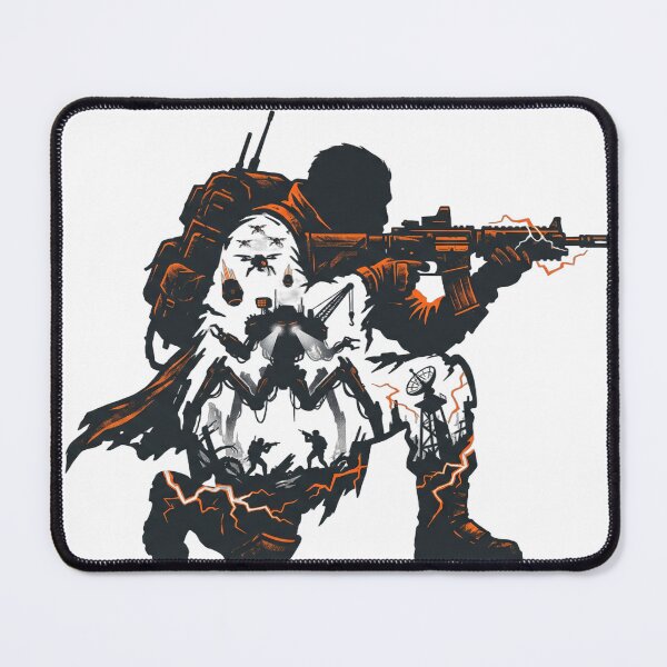 Item preview, arc raiders pve test — Negative-space silhouette designed and sold by DigitalGraphic1.