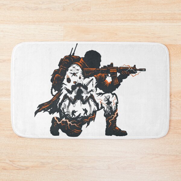 Item preview, arc raiders pve test — Negative-space silhouette designed and sold by DigitalGraphic1.