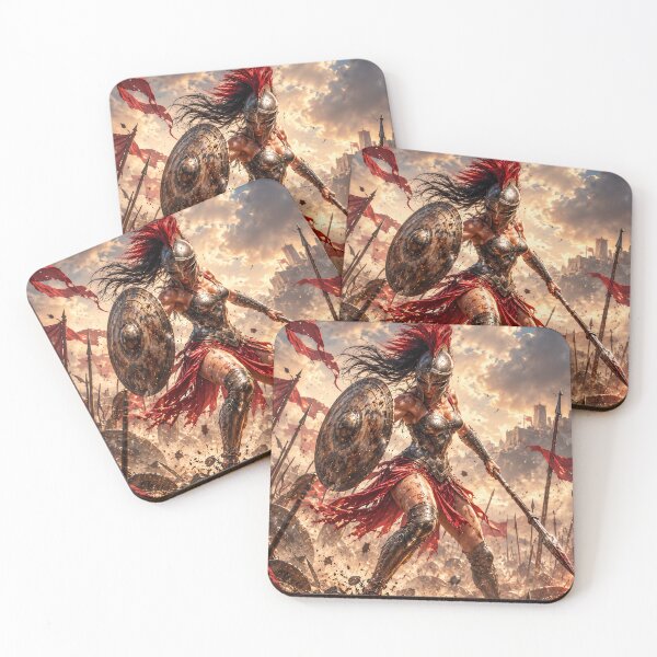 Item preview, Spartan Warrior Queen – Fury of Battle designed and sold by Curio Meridian.