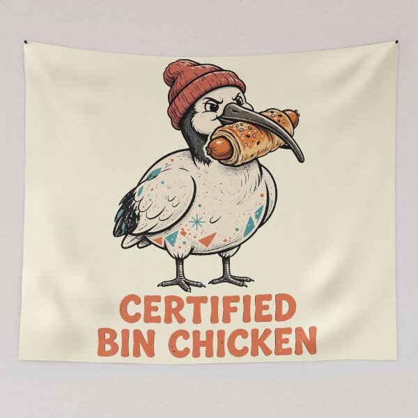 Item preview, Certified Bin Chicken Aussie Ibis Sausage Roll Tee designed and sold by Yellowriversss.