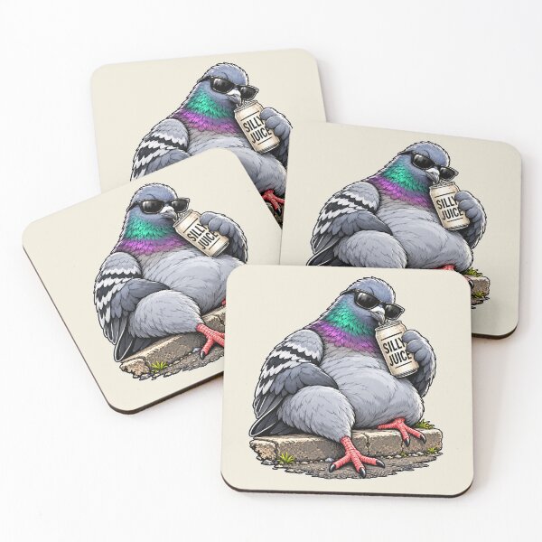 Item preview, Silly Juice Pigeon Funny Bird Meme designed and sold by TheKingship.