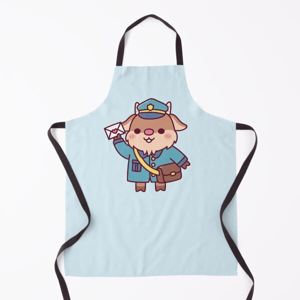 Item preview, Cute Goat Postman With Love Letter designed and sold by rustydoodle.