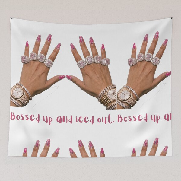 Item preview, Bossed Up and Iced Out designed and sold by Shakira & Sahir Press Alliance.