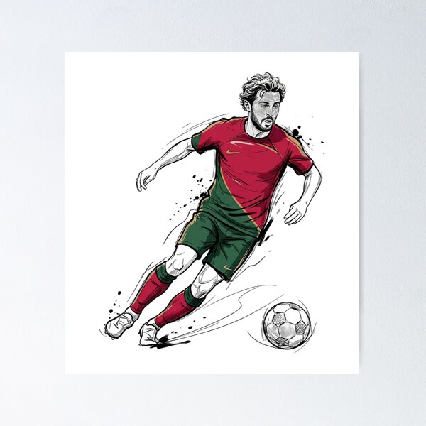 Item preview, bernardo silva — Expressive line art designed and sold by DigitalGraphic1.