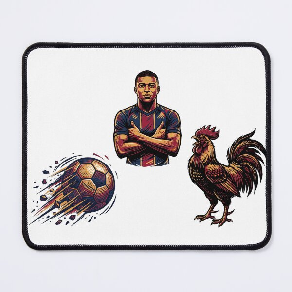 Item preview, kylian mbappé — Hand-inked woodcut designed and sold by DigitalGraphic1.