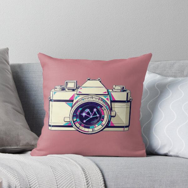 Item preview, Retro 35mm SLR Camera Constellation Lens Synthwave Design designed and sold by KungPowUnicorn.
