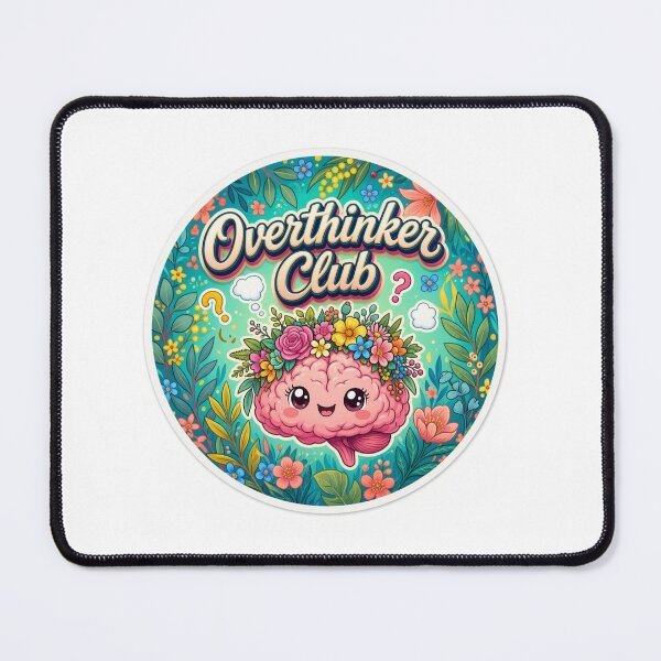 Item preview, Overthinker Club designed and sold by ModernMumma.