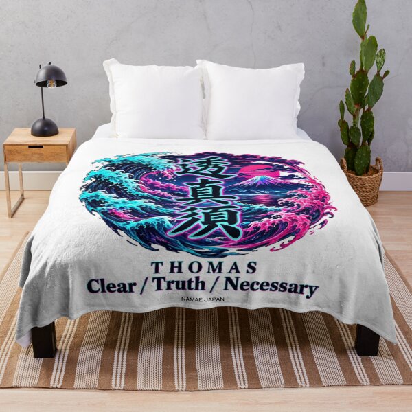 Item preview, Custom Japanese Kanji Name "Thomas" Art #6 designed and sold by NAMAEJAPAN.