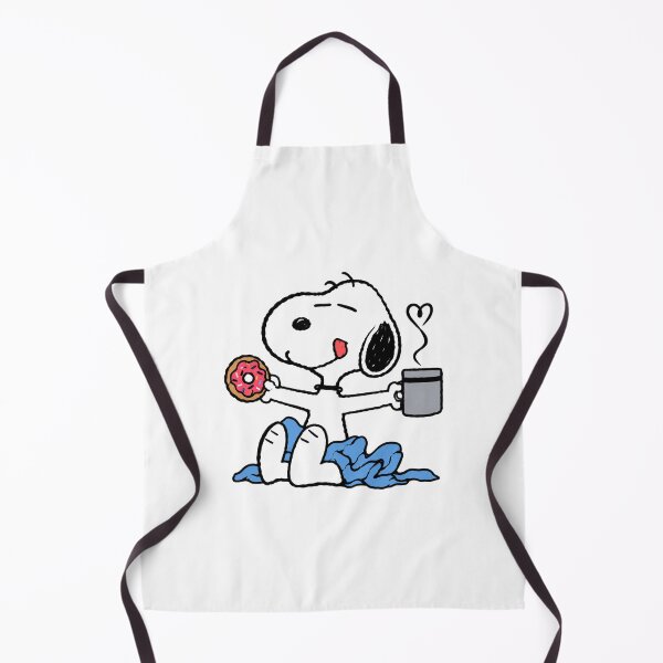 Item preview, Donut Coffee Snoopy designed and sold by carrollriddle.