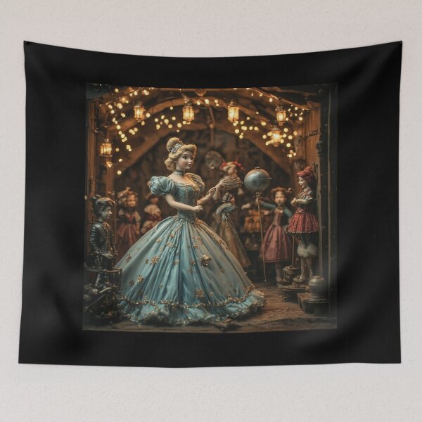 Item preview, Princess Antique Metal Wind-up Toy Design designed and sold by meganlaub1.