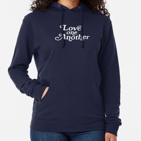 Love One Another Sunflowers Lightweight Hoodie