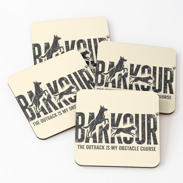 Item preview, Barkour Outback Is My Obstacle Course Kelpie Tee designed and sold by Yellowriversss.