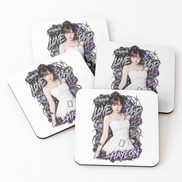 Item preview, Hayeon tripleS Love and Pop Pt2 Silver Chain Art designed and sold by Valereekmerch.