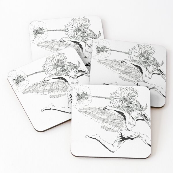 Item preview, Running Fairy With Dandelion Seeds designed and sold by RuggeroSannino.