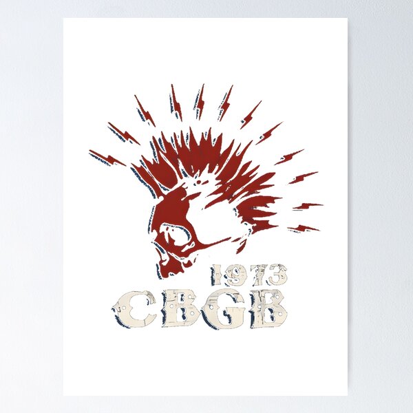 Item preview, CBGB Omfug Legendary Music Venue Inspired Design designed and sold by BetwentUS.