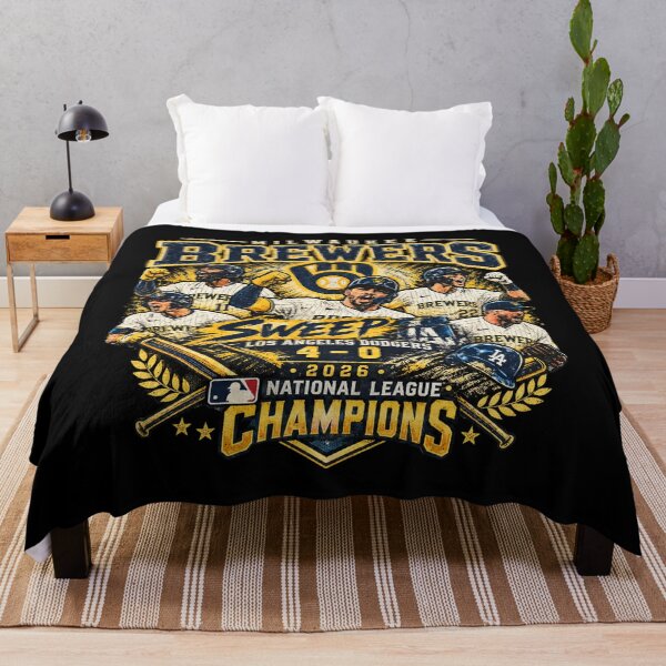 Item preview, Milwaukee Brewers 2026 NL Champions, Brewers Sweep Dodgers 4-0, National League Champions designed and sold by PandoraLombardi.