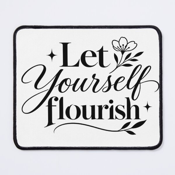 Item preview, Let yourself flourish designed and sold by Floral-Vitals.