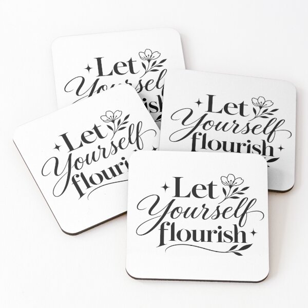 Item preview, Let yourself flourish  designed and sold by Floral-Vitals.