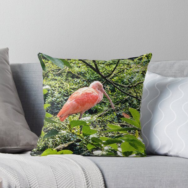 Item preview, Scarlet Ibis Amidst Tropical Foliage designed and sold by Astute-Artio-Photography.
