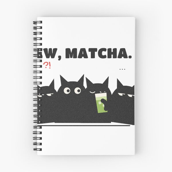 Item preview, Ew Matcha Funny Black Cats Judging Matcha designed and sold by somebasic.