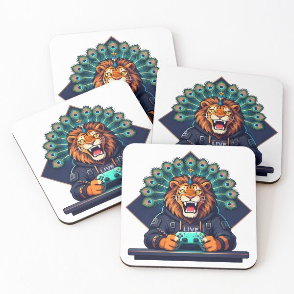 Item preview, Reog Singo Barong Live Gaming Streamer Peacock Tiger designed and sold by Odd Even Number.