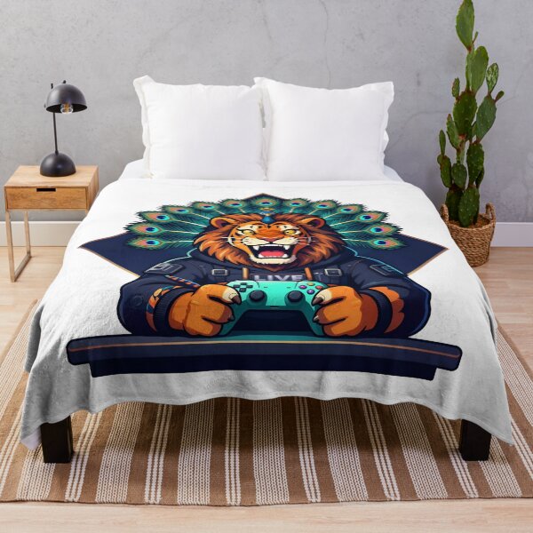 Item preview, Reog Singo Barong Live Gaming Streamer Peacock Tiger designed and sold by Odd Even Number.