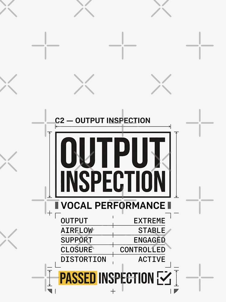 Thumbnail 4 of 4, iPhone Case, Output Inspection Vocal Performance Technical Inspection designed and sold by SplashTastic.