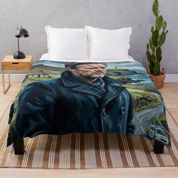 Item preview, Shetland Crime Drama Fine Art Tribute designed and sold by Art's Diner.
